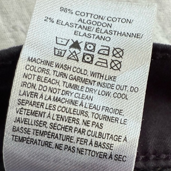 Lucky Brand 121 Slim Straight Men’s Jeans Black W36 L32 - Picture 4 of 16